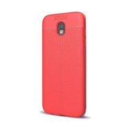 Gpack Samsung Galaxy J7 Pro J730 Niss Silikon Arka Koruma Nano Glass Kırmızı Kılıf