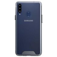 Gpack Samsung Galaxy M30 Gard Nitro Şeffaf Sert Şeffaf Silikon Cep Telefonu Kılıf