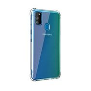 Gpack Samsung Galaxy M30S AntiShock Ultra Koruma Sert Kapak Şeffaf Cep Telefonu Kılıf