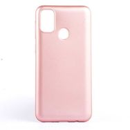 Gpack Samsung Galaxy M31S Premier Silikon Esnek Koruma Gold Kılıf