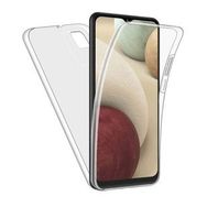 Gpack Samsung Galaxy M32 4G Voit Silikon Arkası Şeffaf Kenar Renkli Yeşil Kılıf