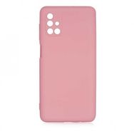 Gpack Samsung Galaxy M51 Mara Silikon Mat Soft Kamera Korumalı Lansman Kırmızı Kılıf