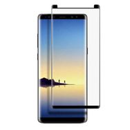 Gpack Samsung Galaxy Note 8 Room Silikon Lacivert Kılıf + Full Kapatan Renkli Cam