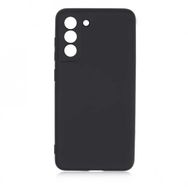 Gpack Samsung Galaxy S21 FE Mara Silikon Mat Soft Kamera Korumalı Lansman Siyah Kılıf