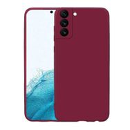 Gpack Samsung Galaxy S22 Mara Lansman Silikon Mat Soft Korumalı Mürdüm Kılıf