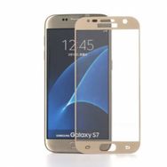 Gpack Samsung Galaxy S7 Renkli Full Kapatan Cam Gold Ekran Koruyucu