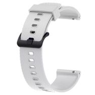 Gpack Samsung Galaxy Watch Active 2 40 mm Silikon Kancalı KRD 46 Beyaz Kordon