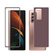 Gpack Samsung Galaxy Z Fold 2 Ön Arka Ekran Koruyucu Bronz Cam