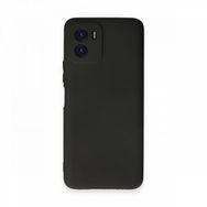 Gpack Vivo Y15S Mat Kamera Korumalı Premier Mat Silikon Siyah Kılıf