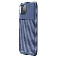 Gpack Xiaomi Poco M3 Negro Karbon Dizayn Silikon Lacivert Kılıf