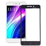 Gpack Xiaomi Redmi 4A Full Kapatan Renkli Cam Siyah Cep Telefonu Kılıfı