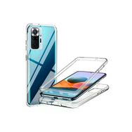 Gpack Xiaomi Redmi Note 10 Pro Ön Arka Şeffaf Silikon Koruma Kılıf
