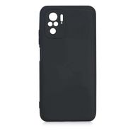 Gpack Xiaomi Redmi Note 10S Mara Silikon Mat Soft Kamera Korumalı Lansman Siyah Kılıf