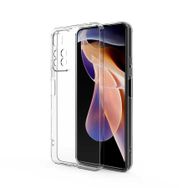 Gpack Xiaomi Redmi Note 11 Pro Süper Silikon Kamera Korumalı Şeffaf Kılıf