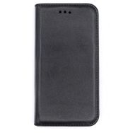 Gpack Xiaomi Redmi Note 9 Pro Hakiki Deri Cüzdan Gizli Mıktanıslı Siyah Kılıf