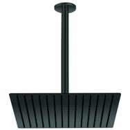 GPD ADS21-S Kare Slim Metal 30x30 cm Siyah Ankastre Duş Başlığı