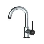 GPD MTL165-K-S Gildo Siyah-Krom Döner Borulu Lavabo Bataryası
