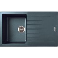 Gradde Antrasit 50x86 Tek Gözlü Granit Eviye + Sifon Takımı + Taşıma Sigortası