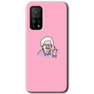 Gramaphone Mi 10T Hd Desen Baskılı Arka Kapak Bad Grandmother Kılıf