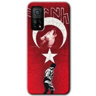 Gramaphone Mi 10T Hd Desen Baskılı Arka Kapak Bozkurt Atam Kılıf