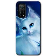 Gramaphone Mi 10T Hd Desen Baskılı Arka Kapak Cat Glance Kılıf