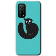 Gramaphone Mi 10T Hd Desen Baskılı Arka Kapak Cat Vector Kılıf