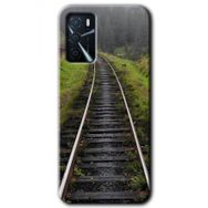 Gramaphone Oppo A16 HD Desen Baskılı Arka Kapak Tren Yolu Kılıf
