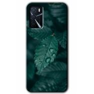 Gramaphone Oppo A16 HD Desen Baskılı Arka Kapak Yağmurlu Yaprak Kılıf