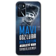 Gramaphone Oppo A16 Kılıf HD Desen Baskılı Arka Kapak - Bezdum Da Kılıf