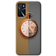 Gramaphone Oppo A16 Kılıf HD Desen Baskılı Arka Kapak - Clocks Artwork Kılıf