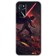 Gramaphone Oppo A16 Kılıf HD Desen Baskılı Arka Kapak - Darh Vader Wars Kılıf