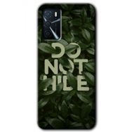 Gramaphone Oppo A16 Kılıf HD Desen Baskılı Arka Kapak - Do Not Hide Kılıf