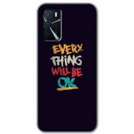 Gramaphone Oppo A16 Kılıf HD Desen Baskılı Arka Kapak - Everything Kılıf