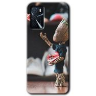 Gramaphone Oppo A16 Kılıf HD Desen Baskılı Arka Kapak - I am Groot Kılıf