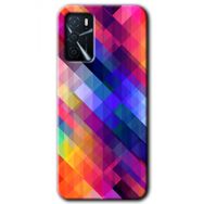 Gramaphone Oppo A16 Kılıf HD Desen Baskılı Arka Kapak - Multi Oblique Kılıf