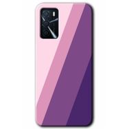 Gramaphone Oppo A16 Kılıf HD Desen Baskılı Arka Kapak - Oblique Kılıf