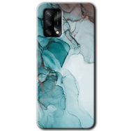 Gramaphone Oppo A54 HD Desen Baskılı Arka Kapak Buzul Mermer Kılıf