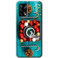 Gramaphone Oppo A54 HD Desen Baskılı Arka Kapak Christmas Kılıf