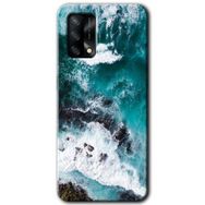 Gramaphone Oppo A54 HD Desen Baskılı Arka Kapak Deniz Kıyısı Kılıf