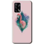 Gramaphone Oppo A54 HD Desen Baskılı Arka Kapak Flamingo Kılıf