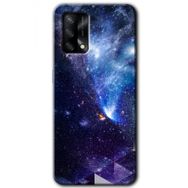 Gramaphone Oppo A54 HD Desen Baskılı Arka Kapak Galaksi Kılıf