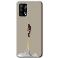 Gramaphone Oppo A54 HD Desen Baskılı Arka Kapak İron Man Airport Kılıf