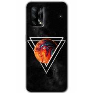 Gramaphone Oppo A54 HD Desen Baskılı Arka Kapak Kızıl Gezegen Kılıf