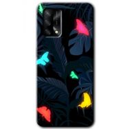 Gramaphone Oppo A54 HD Desen Baskılı Arka Kapak Lighter Butterfly Kılıf