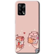 Gramaphone Oppo A54 HD Desen Baskılı Arka Kapak Meyveli Süt Kılıf