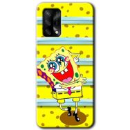 Gramaphone Oppo A54 HD Desen Baskılı Arka Kapak Siyah Mermer Desenli Y Harfi Kılıf