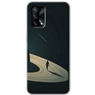 Gramaphone Oppo A54 HD Desen Baskılı Arka Kapak Space Planet Kılıf