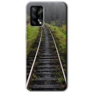 Gramaphone Oppo A54 HD Desen Baskılı Arka Kapak Tren Yolu Kılıf