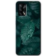 Gramaphone Oppo A54 HD Desen Baskılı Arka Kapak Yağmurlu Yaprak Kılıf