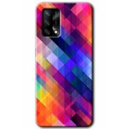 Gramaphone Oppo A54 Hd Desen Multi Oblique Baskılı Arka Kapak